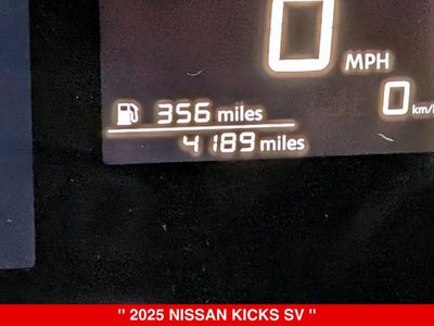 2025 Nissan Kicks SV