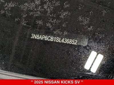 2025 Nissan Kicks SV