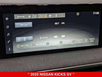 2025 Nissan Kicks SV