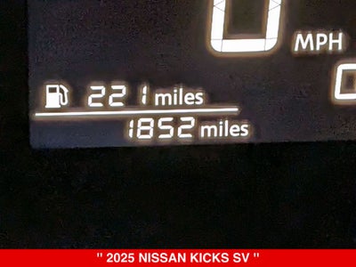 2025 Nissan Kicks SV