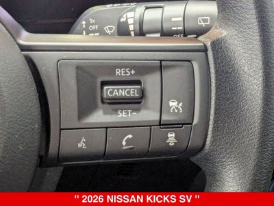 2026 Nissan Kicks SV