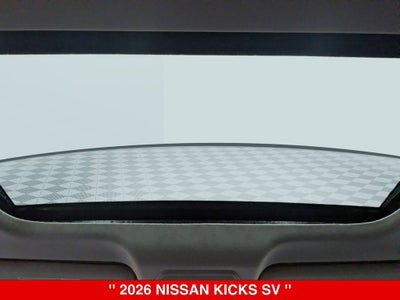2026 Nissan Kicks SV