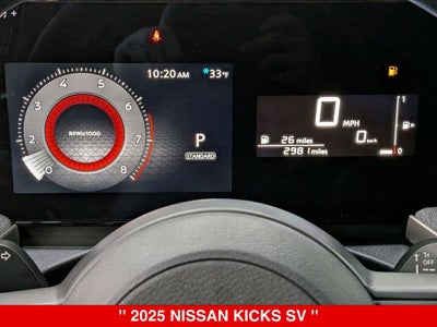 2025 Nissan Kicks SV