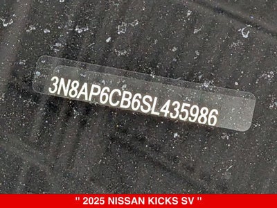 2025 Nissan Kicks SV