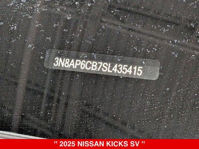 2025 Nissan Kicks SV
