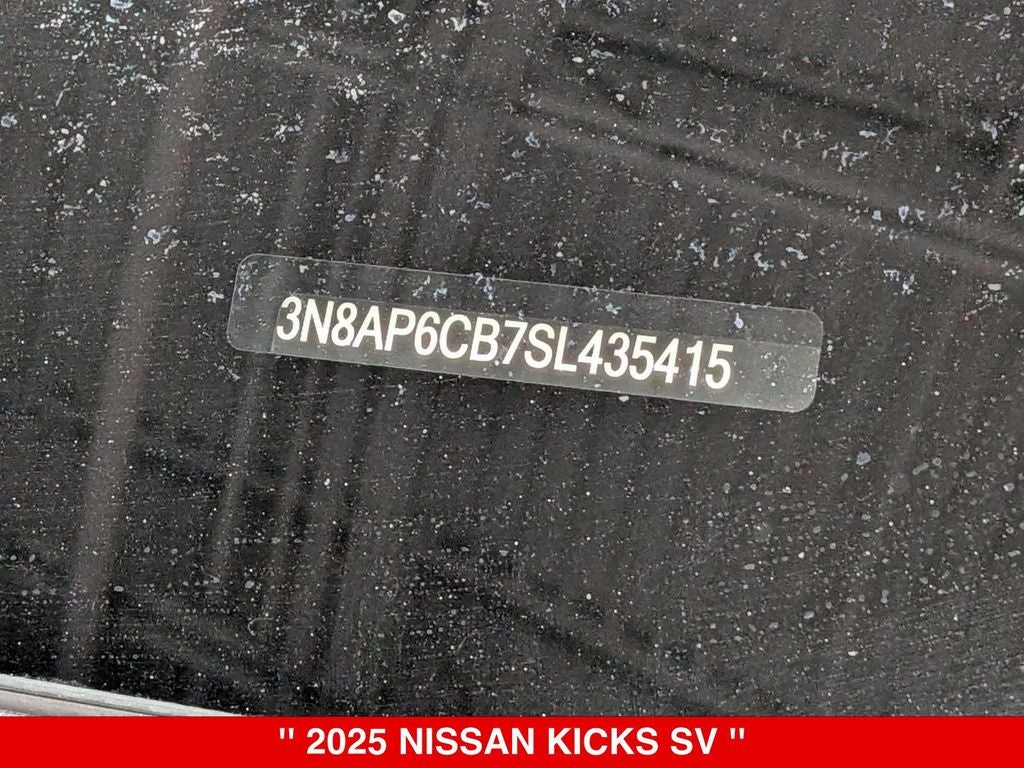 2025 Nissan Kicks SV