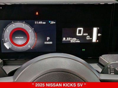2025 Nissan Kicks SV