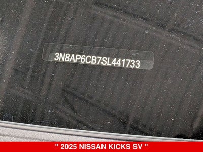 2025 Nissan Kicks SV