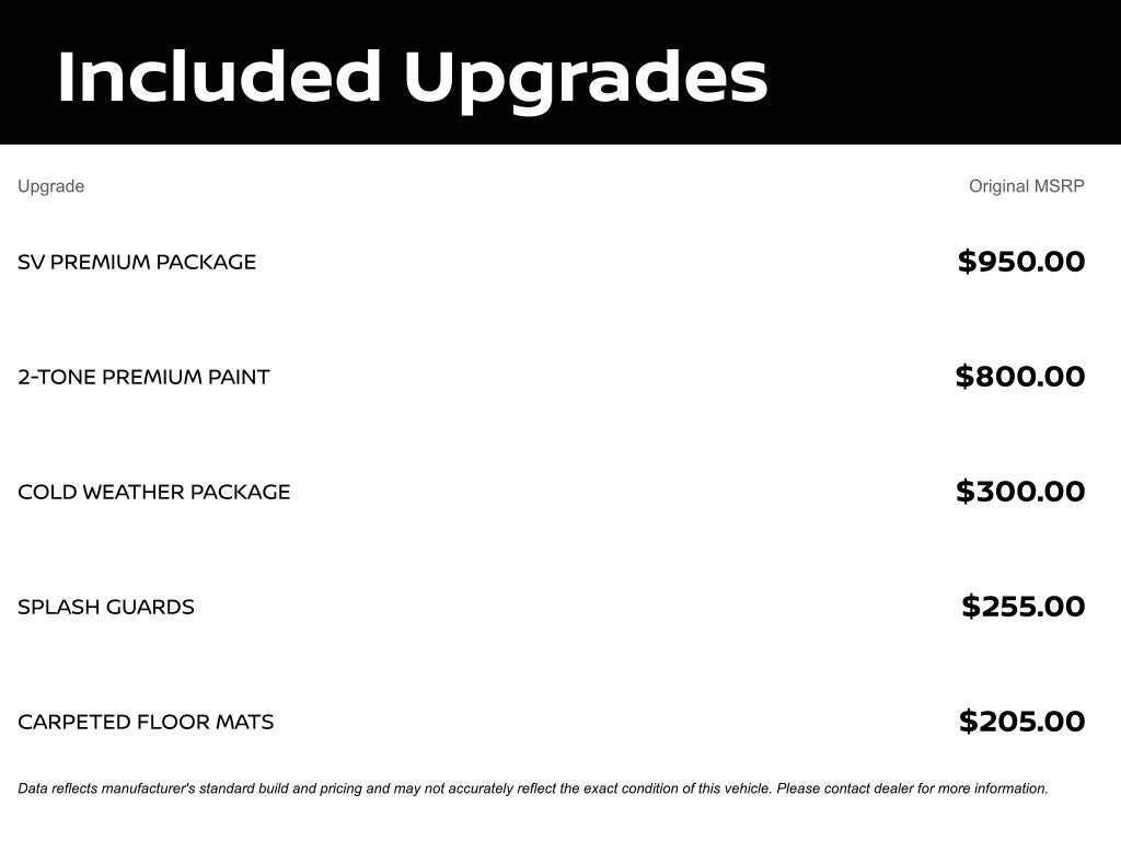 2026 Nissan Kicks SV