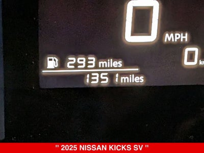 2025 Nissan Kicks SV