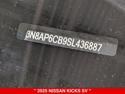 2025 Nissan Kicks SV