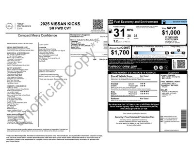 2025 Nissan Kicks SR