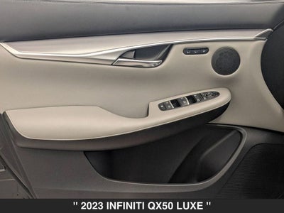 2023 INFINITI QX50 LUXE