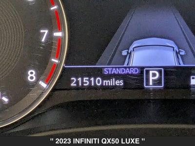 2023 INFINITI QX50 LUXE