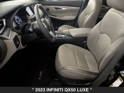 2023 INFINITI QX50 LUXE