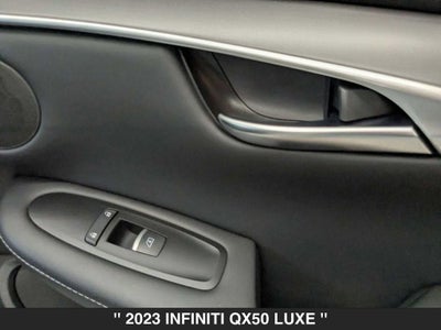 2023 INFINITI QX50 LUXE
