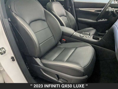 2023 INFINITI QX50 LUXE