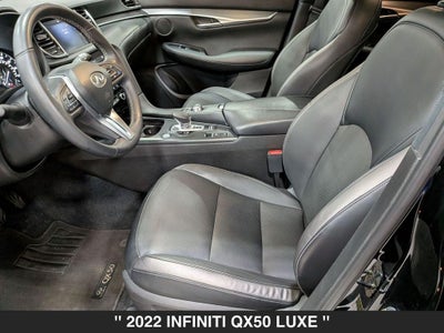 2022 INFINITI QX50 LUXE