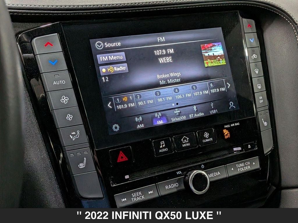 2022 INFINITI QX50 LUXE