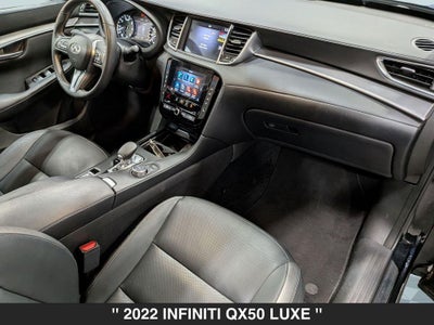 2022 INFINITI QX50 LUXE