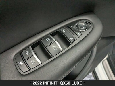 2022 INFINITI QX50 LUXE