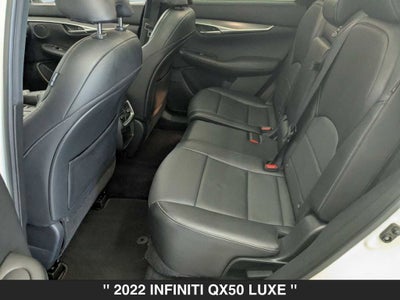 2022 INFINITI QX50 LUXE