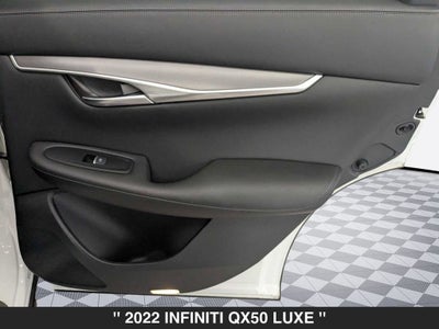2022 INFINITI QX50 LUXE