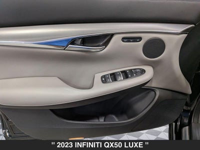 2023 INFINITI QX50 LUXE