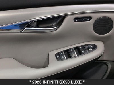 2023 INFINITI QX50 LUXE