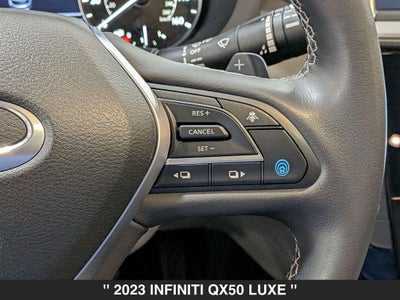 2023 INFINITI QX50 LUXE