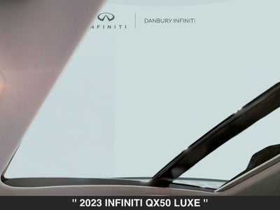 2023 INFINITI QX50 LUXE
