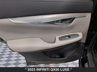2023 INFINITI QX50 LUXE