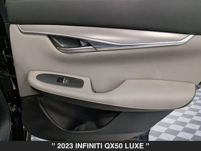 2023 INFINITI QX50 LUXE