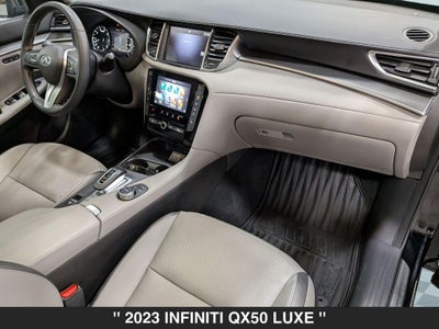 2023 INFINITI QX50 LUXE