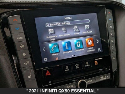 2021 INFINITI QX50 ESSENTIAL
