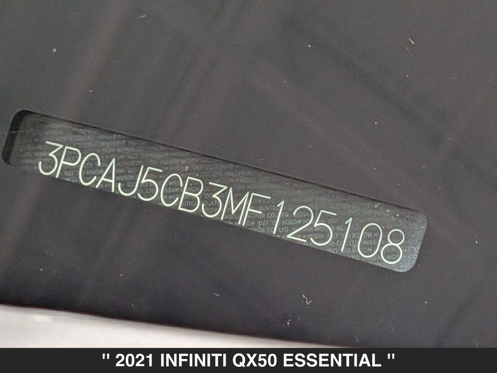 2021 INFINITI QX50 ESSENTIAL