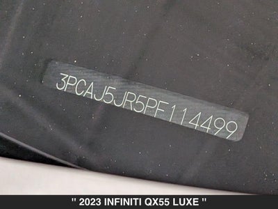 2023 INFINITI QX55 LUXE
