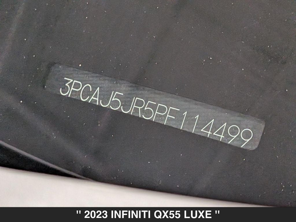 2023 INFINITI QX55 LUXE