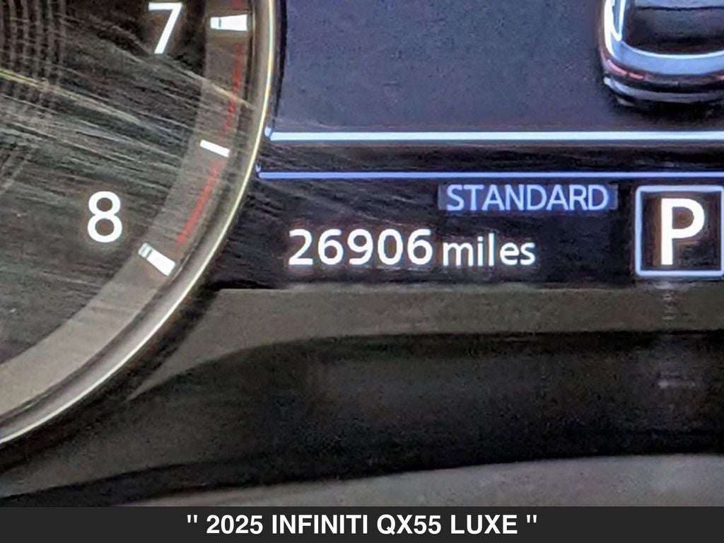 2025 INFINITI QX55 LUXE
