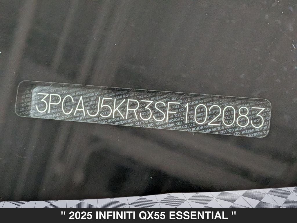 2025 INFINITI QX55 ESSENTIAL