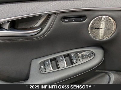 2025 INFINITI QX55 SENSORY