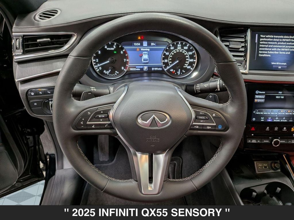 2025 INFINITI QX55 SENSORY