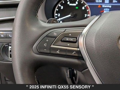 2025 INFINITI QX55 SENSORY
