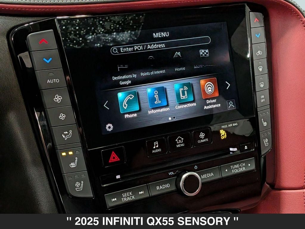 2025 INFINITI QX55 SENSORY