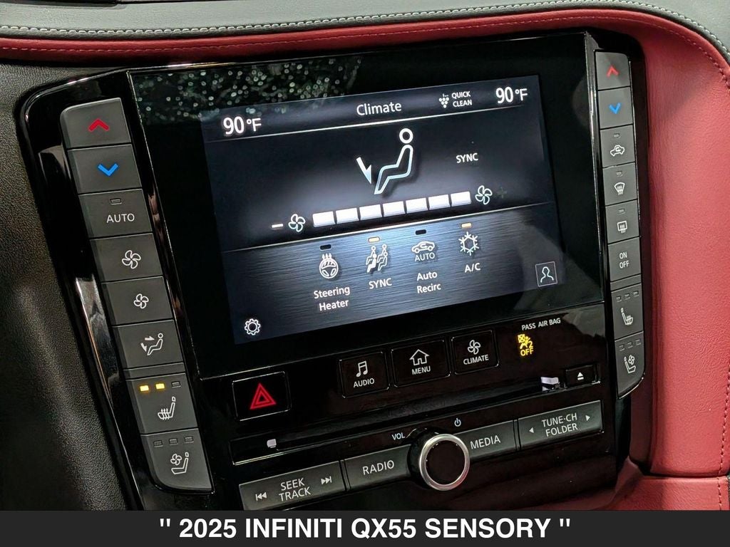 2025 INFINITI QX55 SENSORY