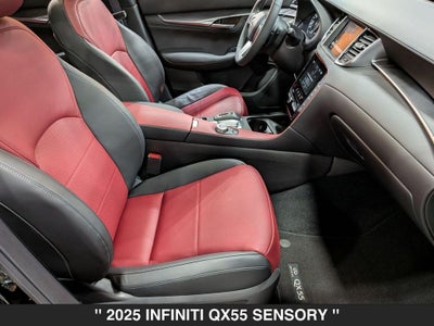 2025 INFINITI QX55 SENSORY