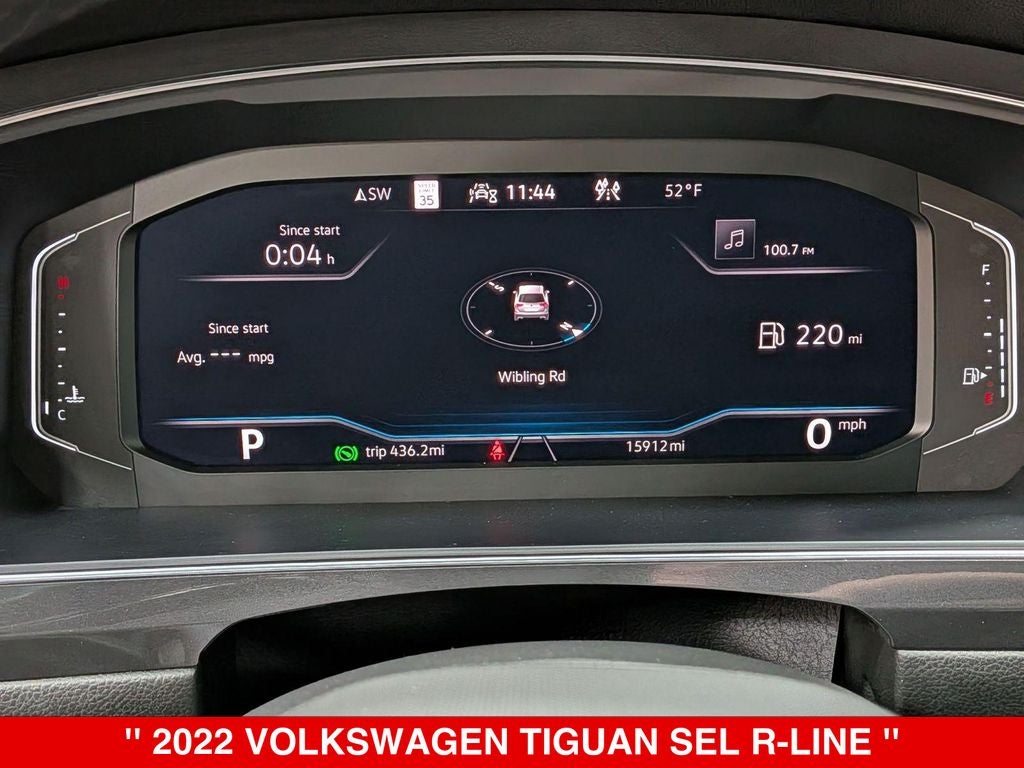 2022 Volkswagen Tiguan 2.0T SEL R-Line