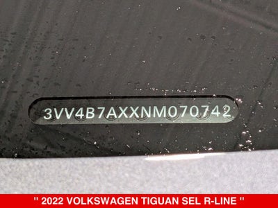 2022 Volkswagen Tiguan 2.0T SEL R-Line