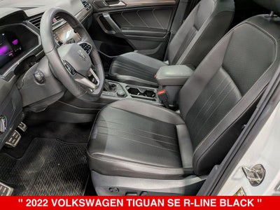 2022 Volkswagen Tiguan 2.0T SE R-Line Black