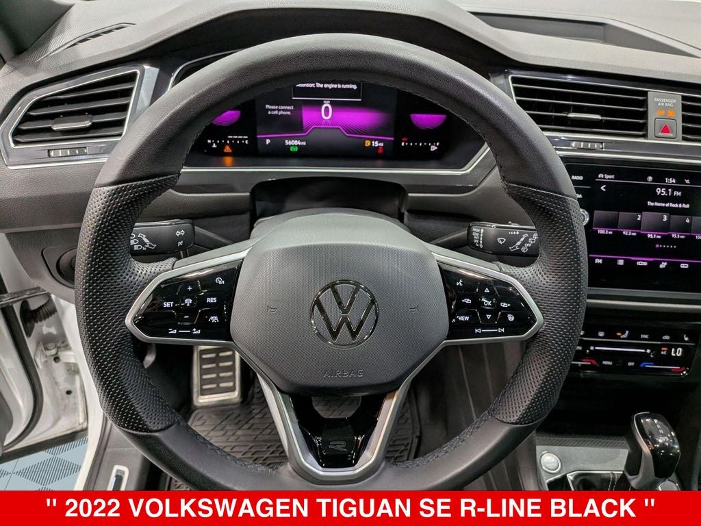 2022 Volkswagen Tiguan 2.0T SE R-Line Black